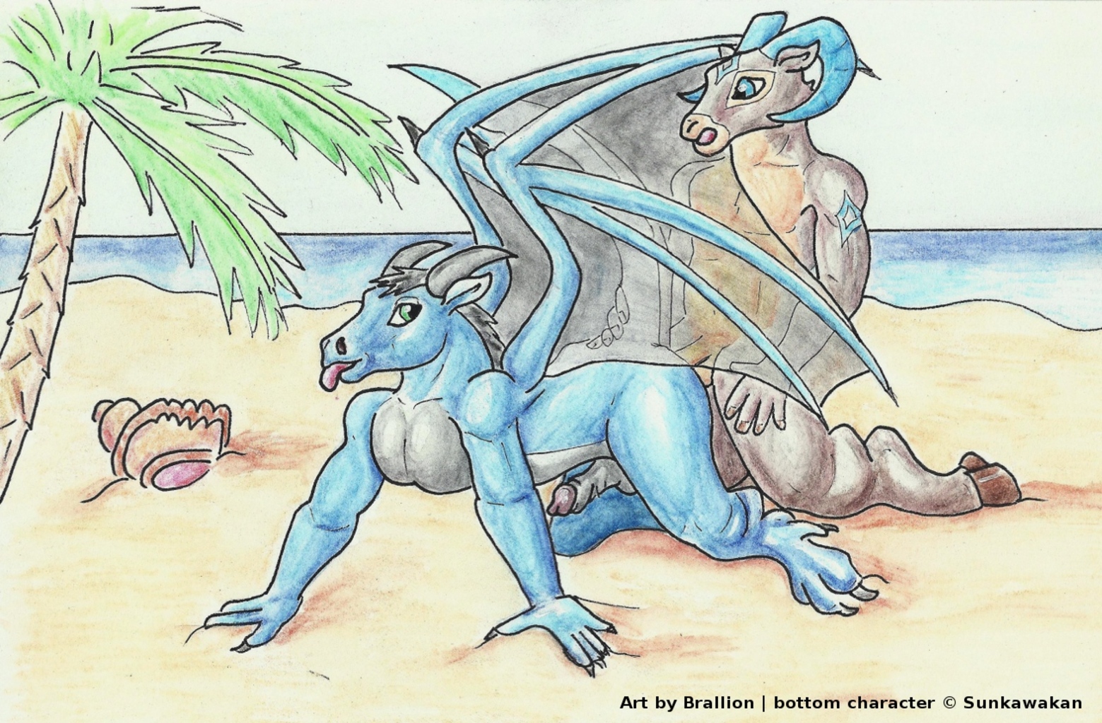 Image: Time on the Beach - Commission for Sunkawakan.jpg